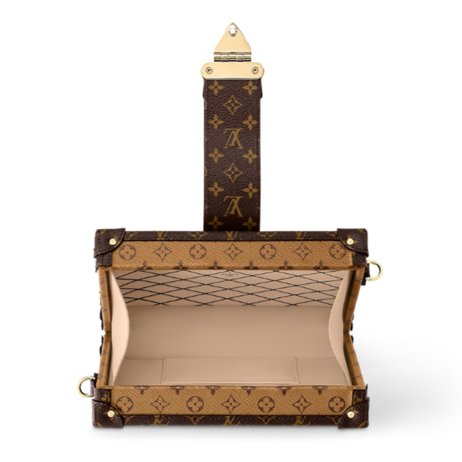 Louis Vuitton Petite Malle Shoulder Bag - Light Brown