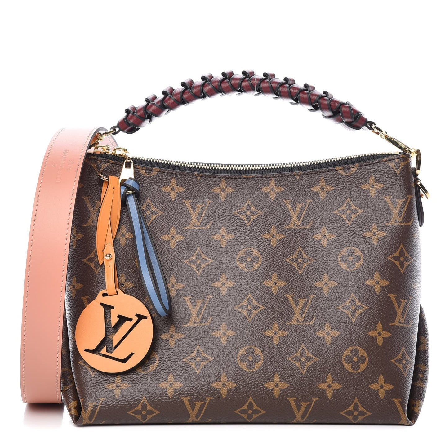 Louis Vuitton Monogram Canvas Hobo Beaubourg Mini Bag - Brown