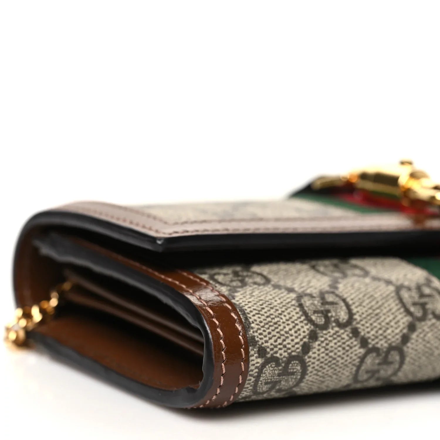 Gucci Jackie 1961 Chain Wallet – Beige