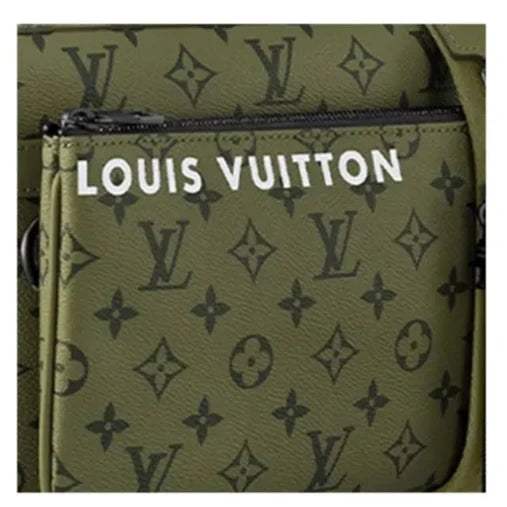 Louis Vuittonv Trio Messenger Shoulder Bag - Green