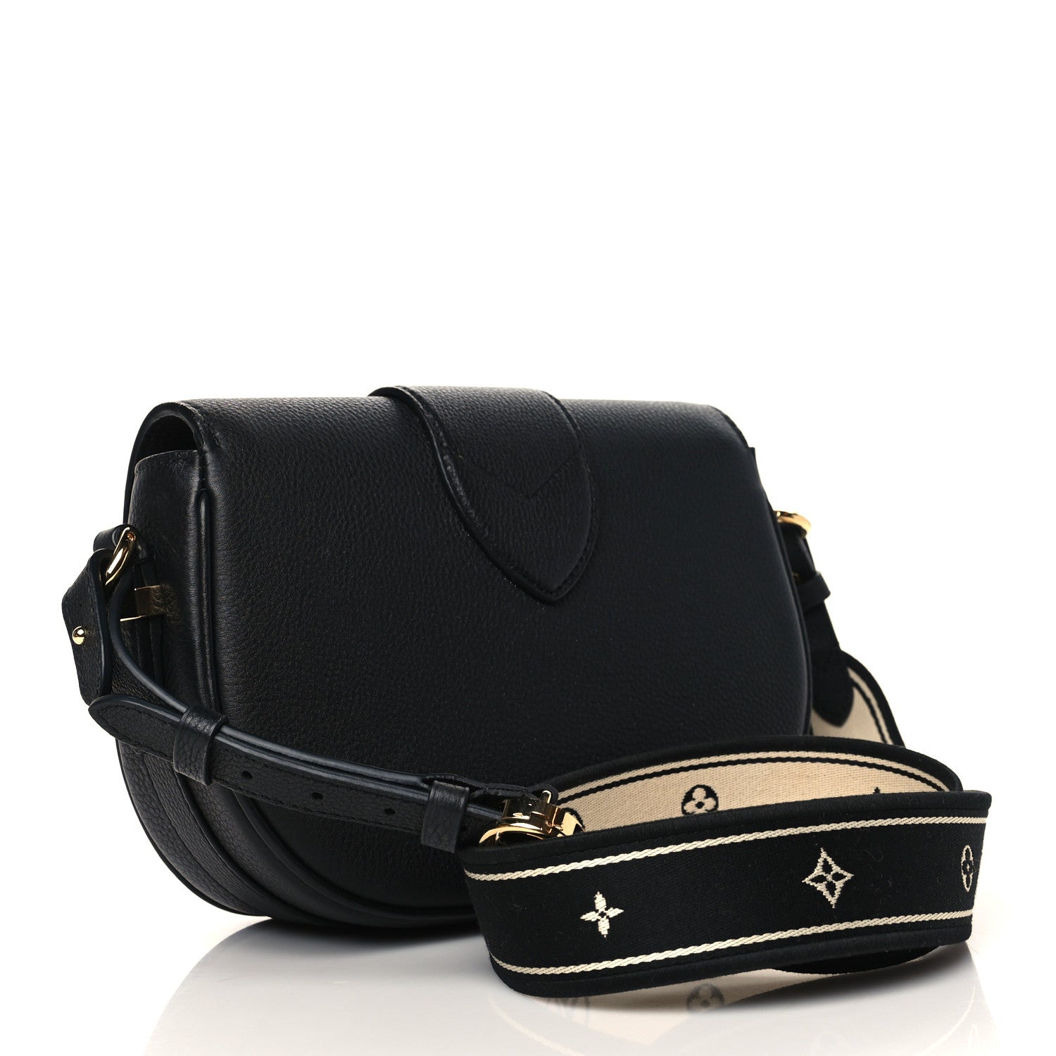 Louis Vuitton LV Pont 9 Soft MM Shoulder Bag - Black