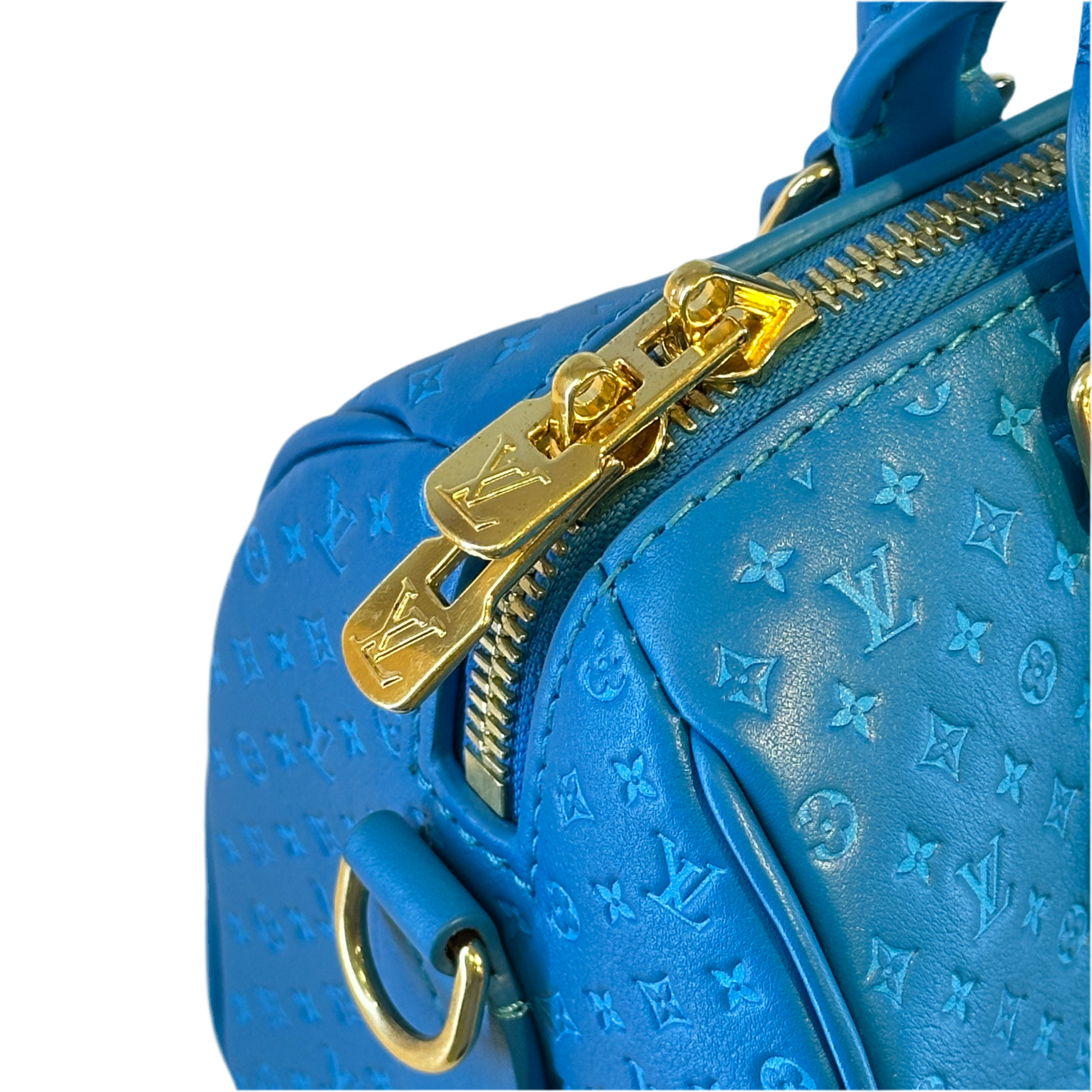 Louis Vuitton Speedy Bandoulière 20 Handbag - Blue