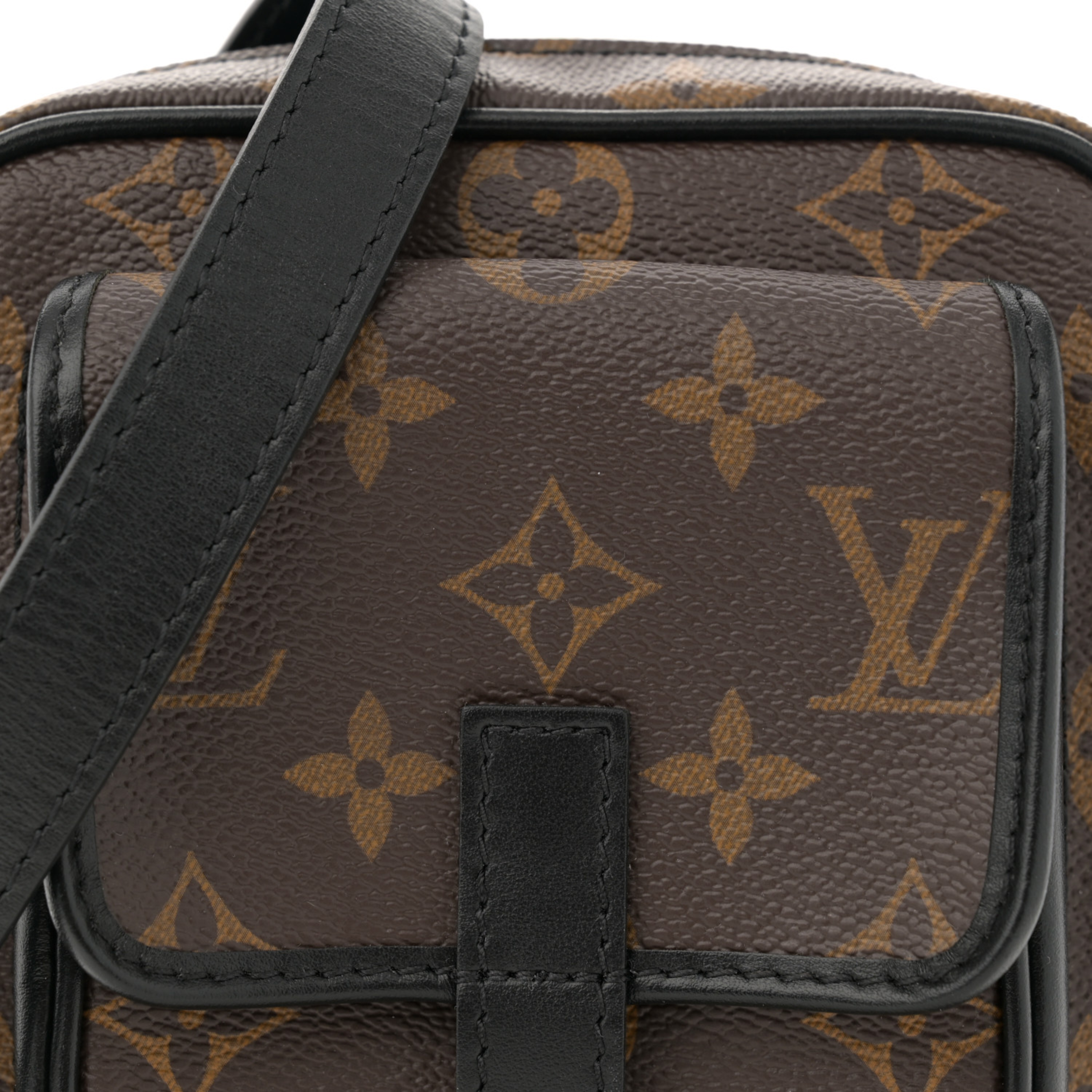 Louis Vuitton Macassar Christopher Wearable Wallet - Brown