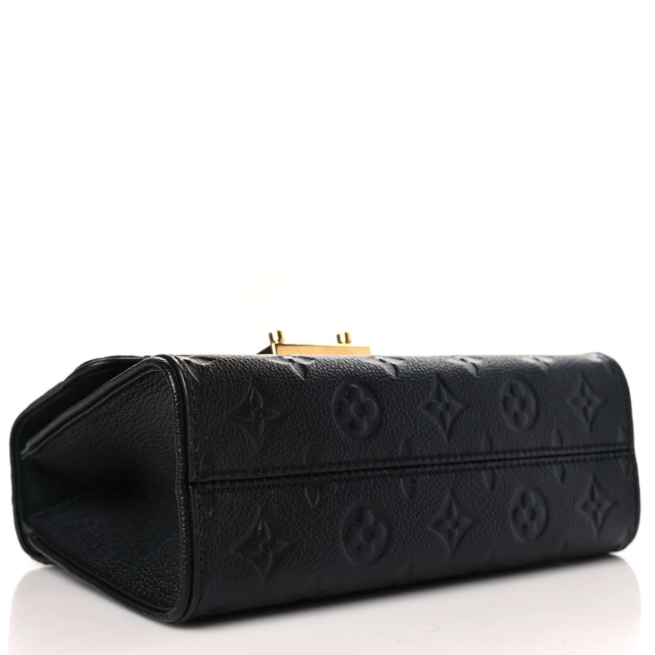 Louis Vuitton Monogram Empreinte Saint Sulpice BB Shoulder Bag - Black