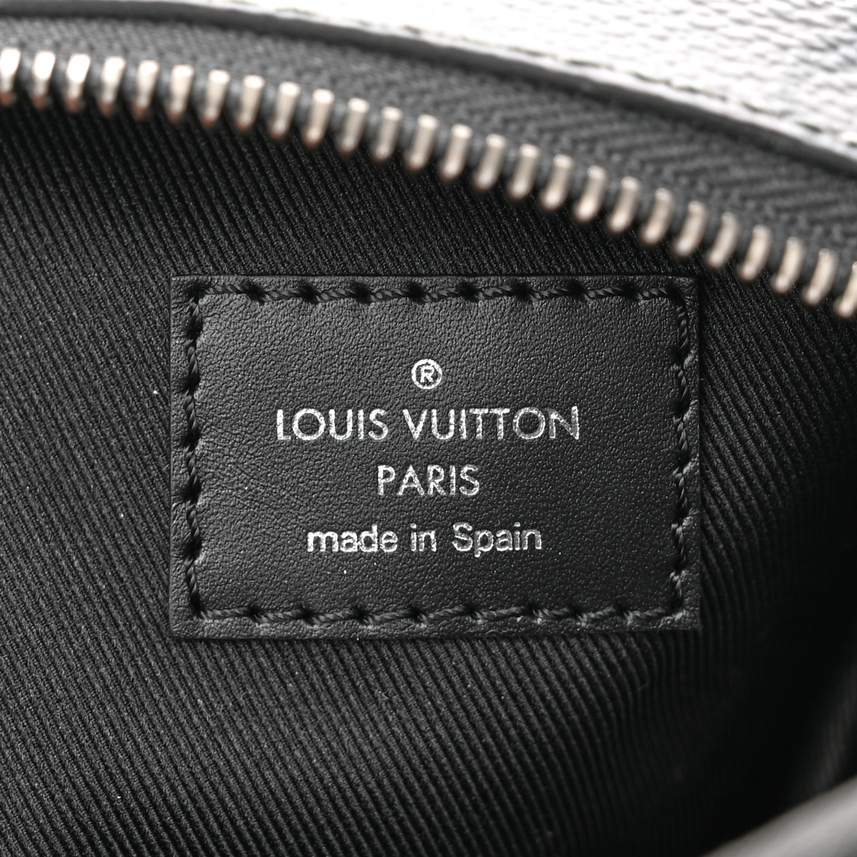 Louis Vuitton Double Phone Pouch Eclipse NM - Black and Grey