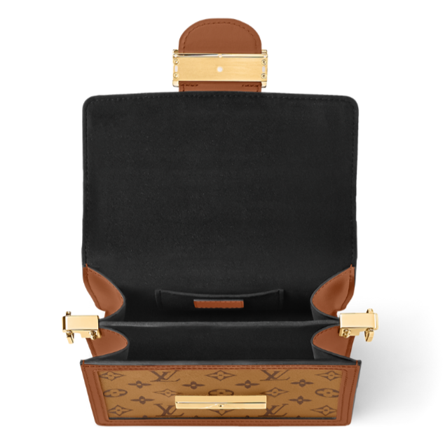 Louis Vuitton Monogram Reverse Dauphine Mini Shoulder Bag - Brown