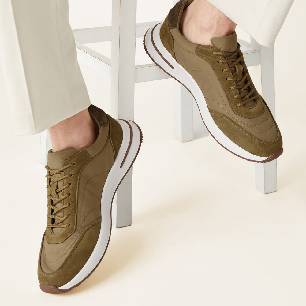 Loro Piana Week End Walk Sneakers - Smoky Tree (083)