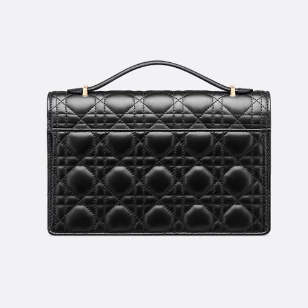 Dior My Dior Top Handle Bag - Black