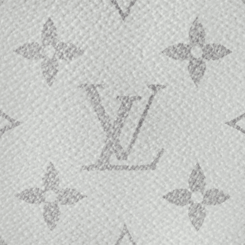 Louis Vuitton Monogram Taigarama Brazza Wallet - White