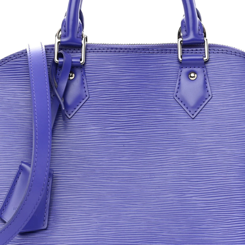 Louis Vuitton Epi Leather Alma PM Handbag - Purple Figue