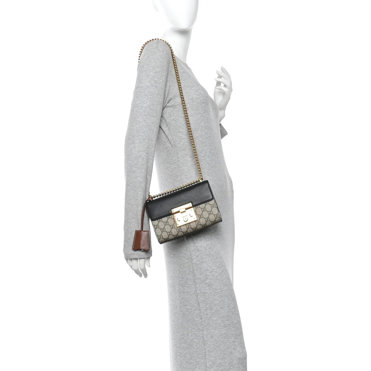 Gucci Padlock Small Shoulder Bag – Black