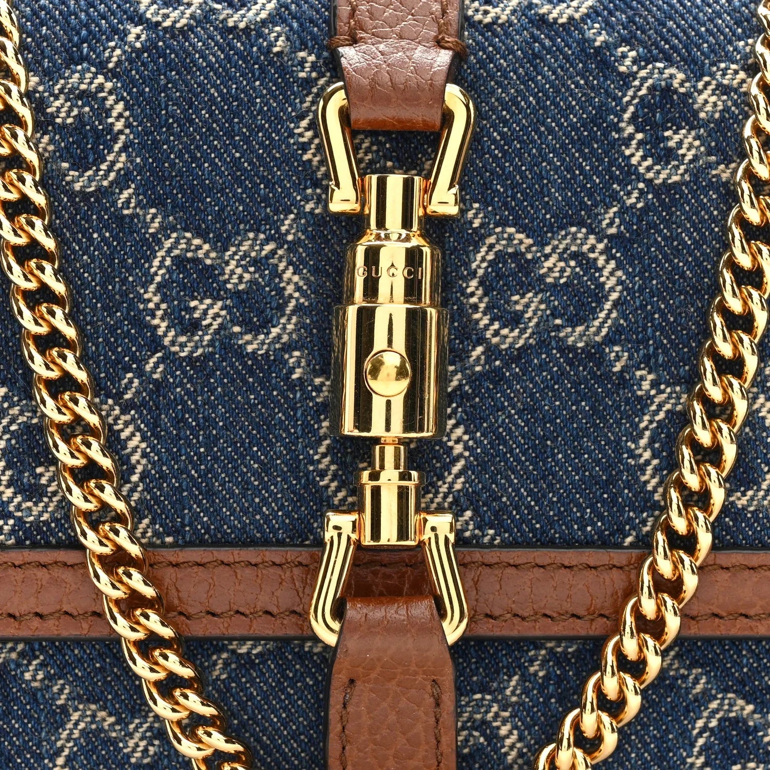 Gucci Jackie 1961 Chain Wallet – Blue