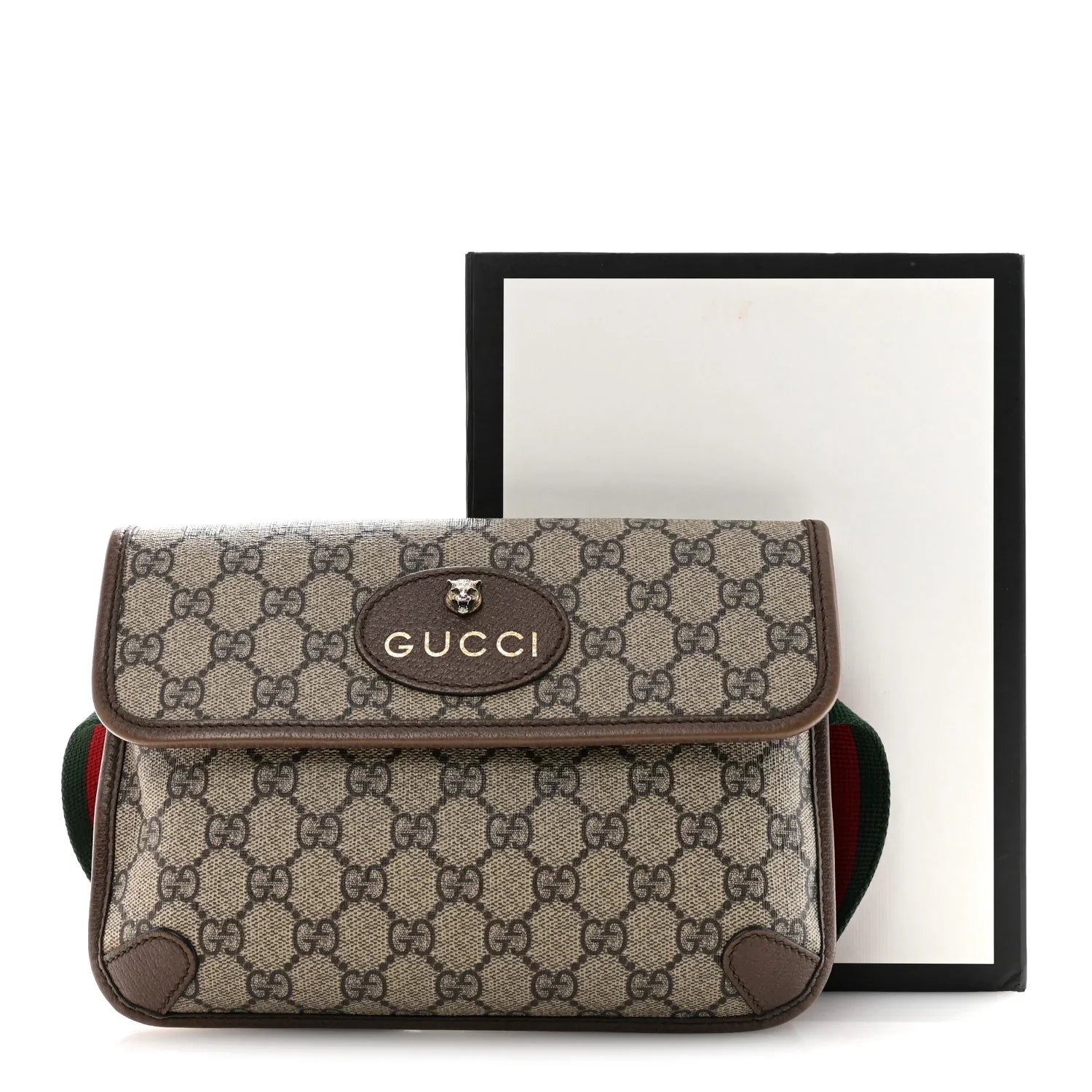Gucci GG Neo Vintage Web Belt Bag – Beige