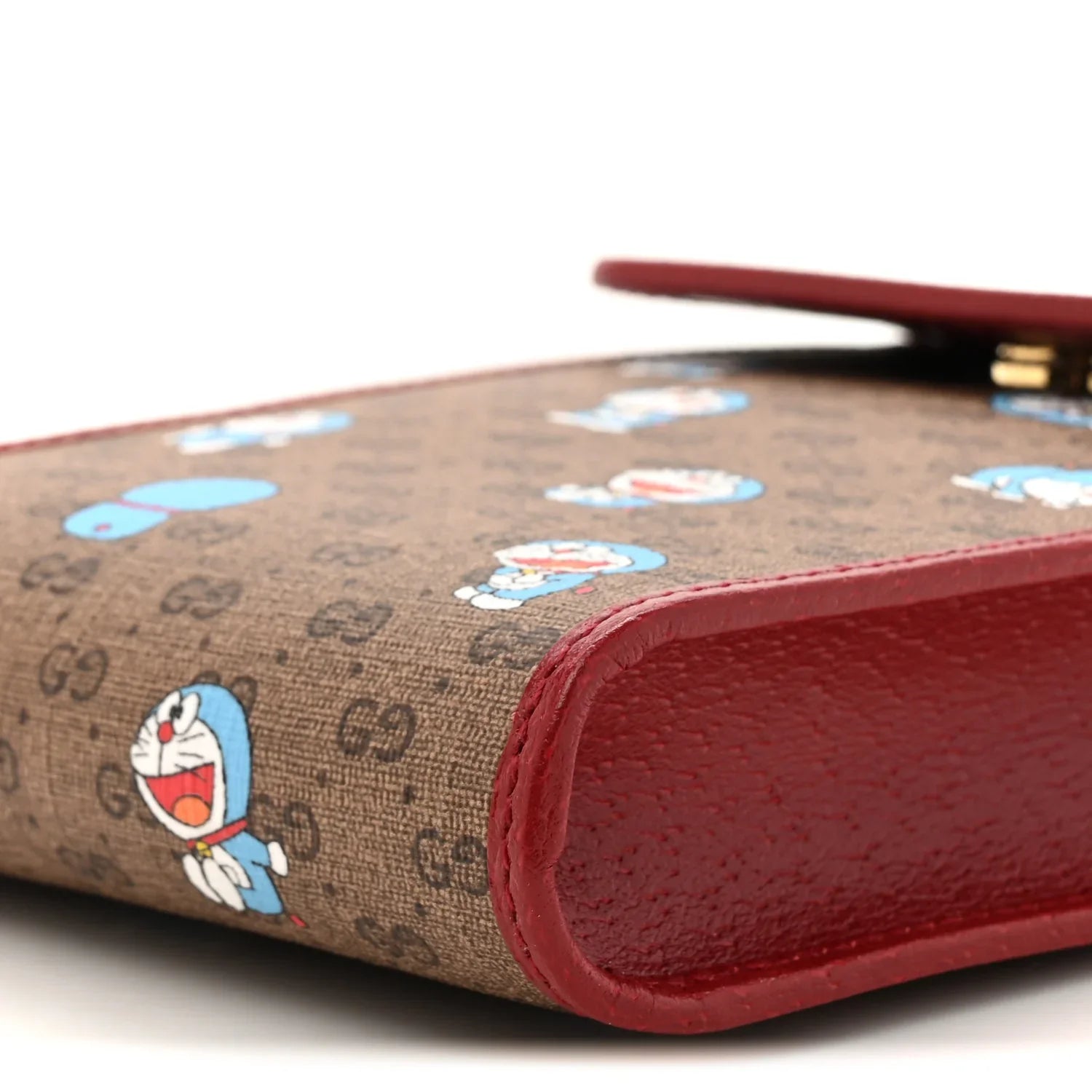 Gucci X Doraemon GG Supreme Mini Crossbody Bag – Brown