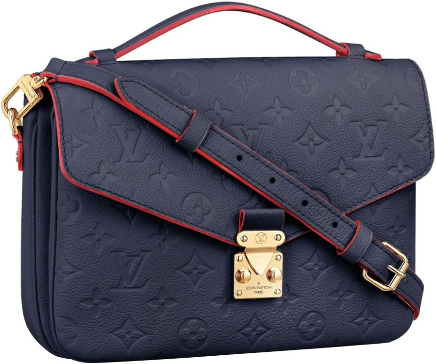Louis Vuitton Monogram Empreinte Pochette Metis Handbag - Rouge Marine