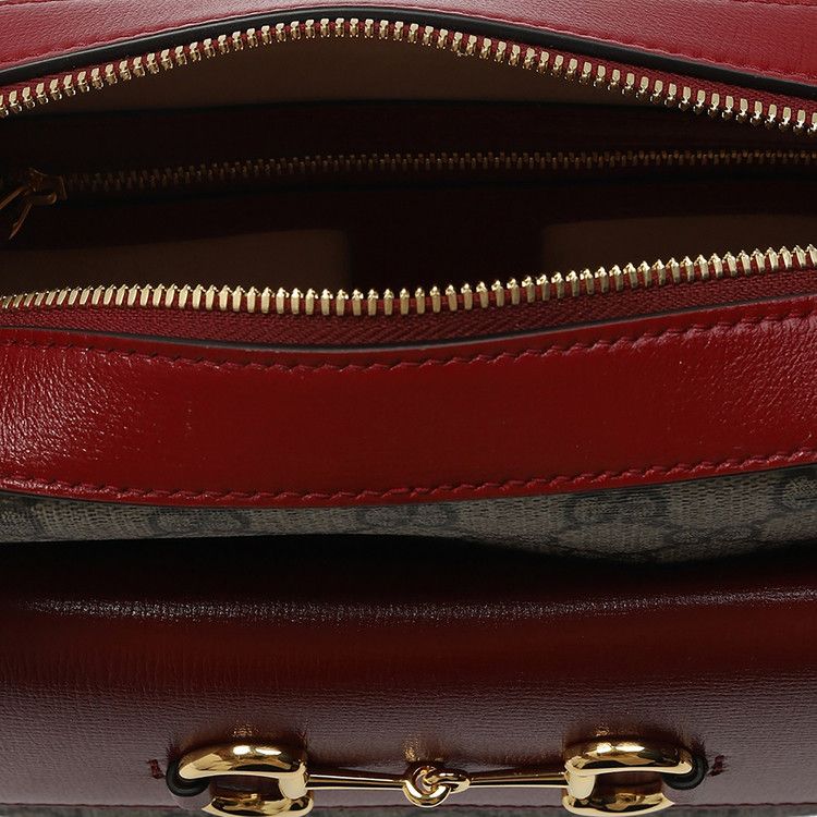 Gucci Horsebit 1955 Shoulder Bag – Red