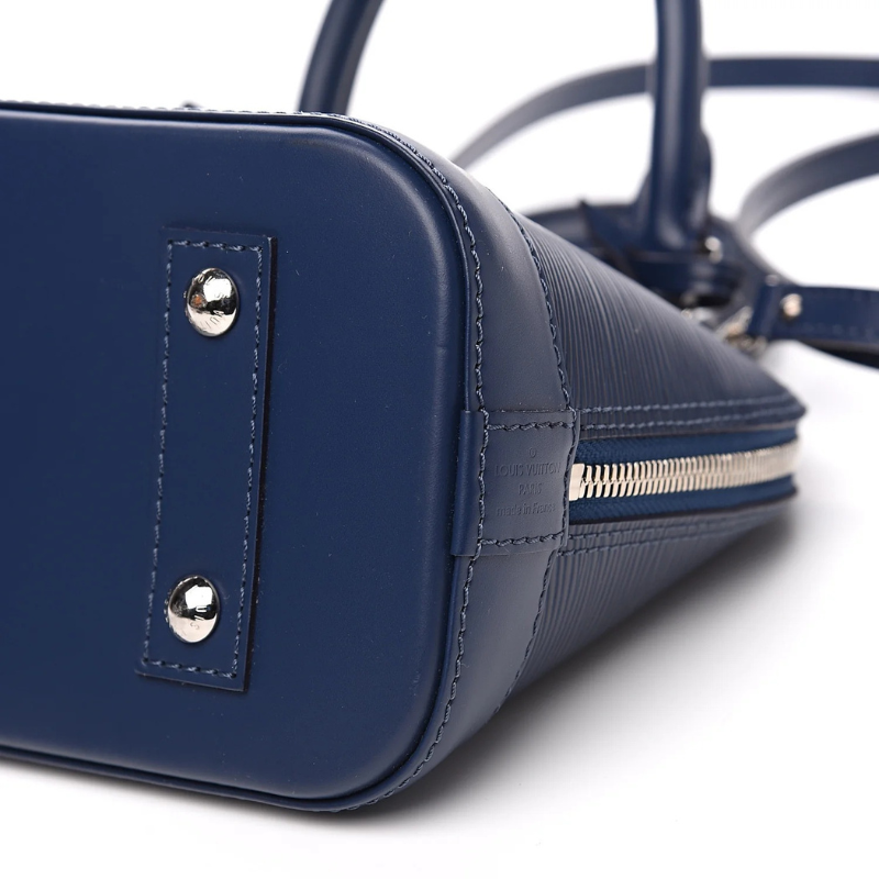 Louis Vuitton Epi Leather Alma BB Handbag - Indigo Blue