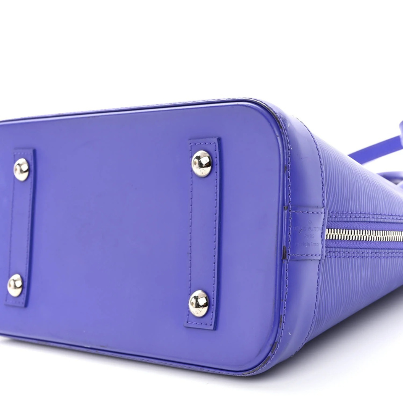 Louis Vuitton Epi Leather Alma PM Handbag - Purple Figue