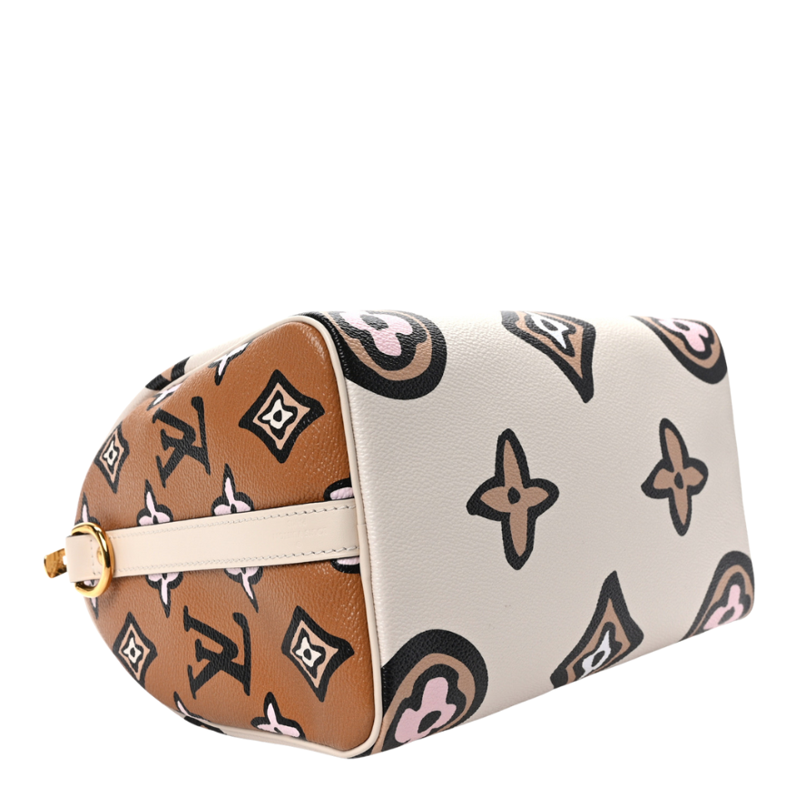 Louis Vuitton Wild At Heart Speedy Bandouliere 25 Handbag - Creme