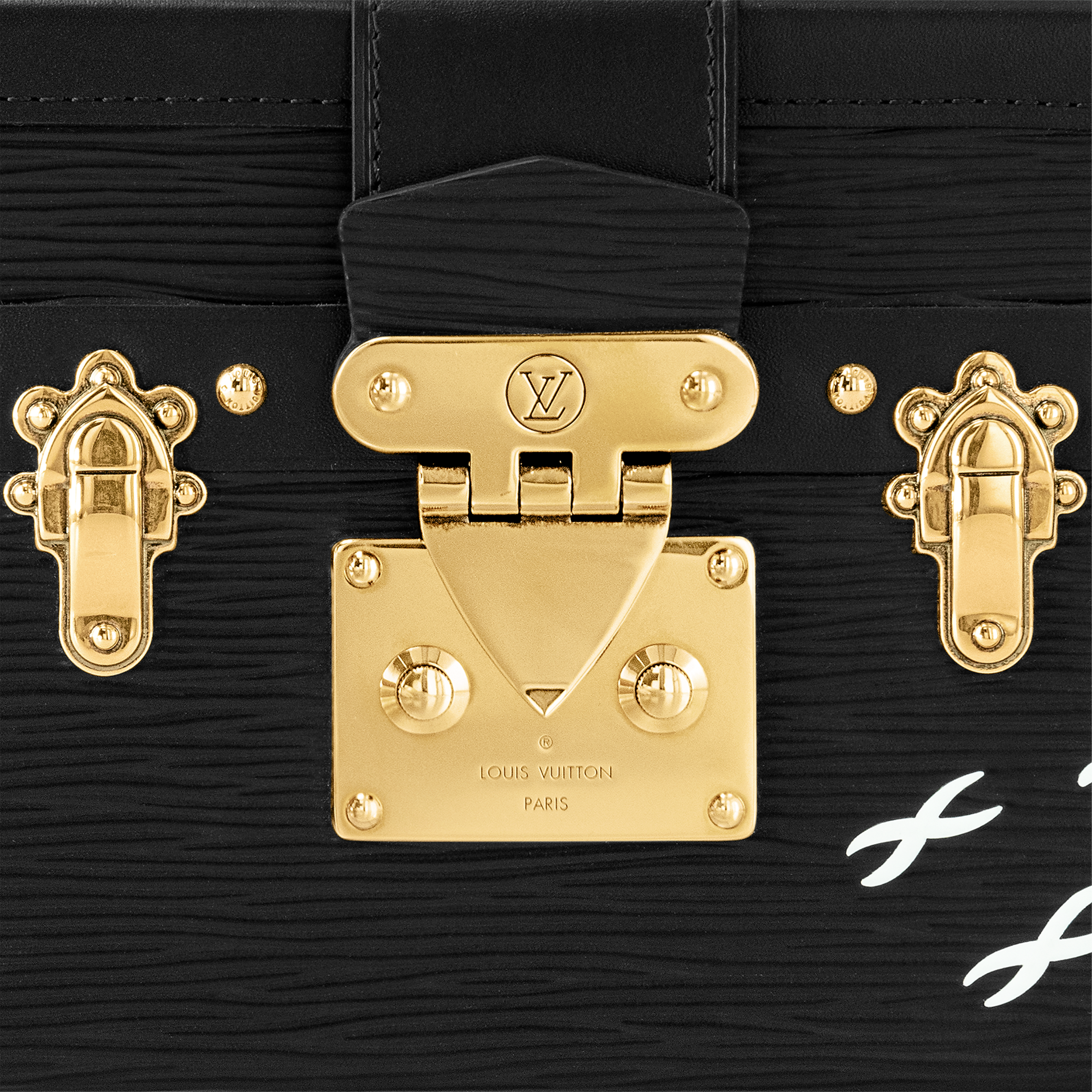 Louis Vuitton Petite Malle Crossbody Bag - Black
