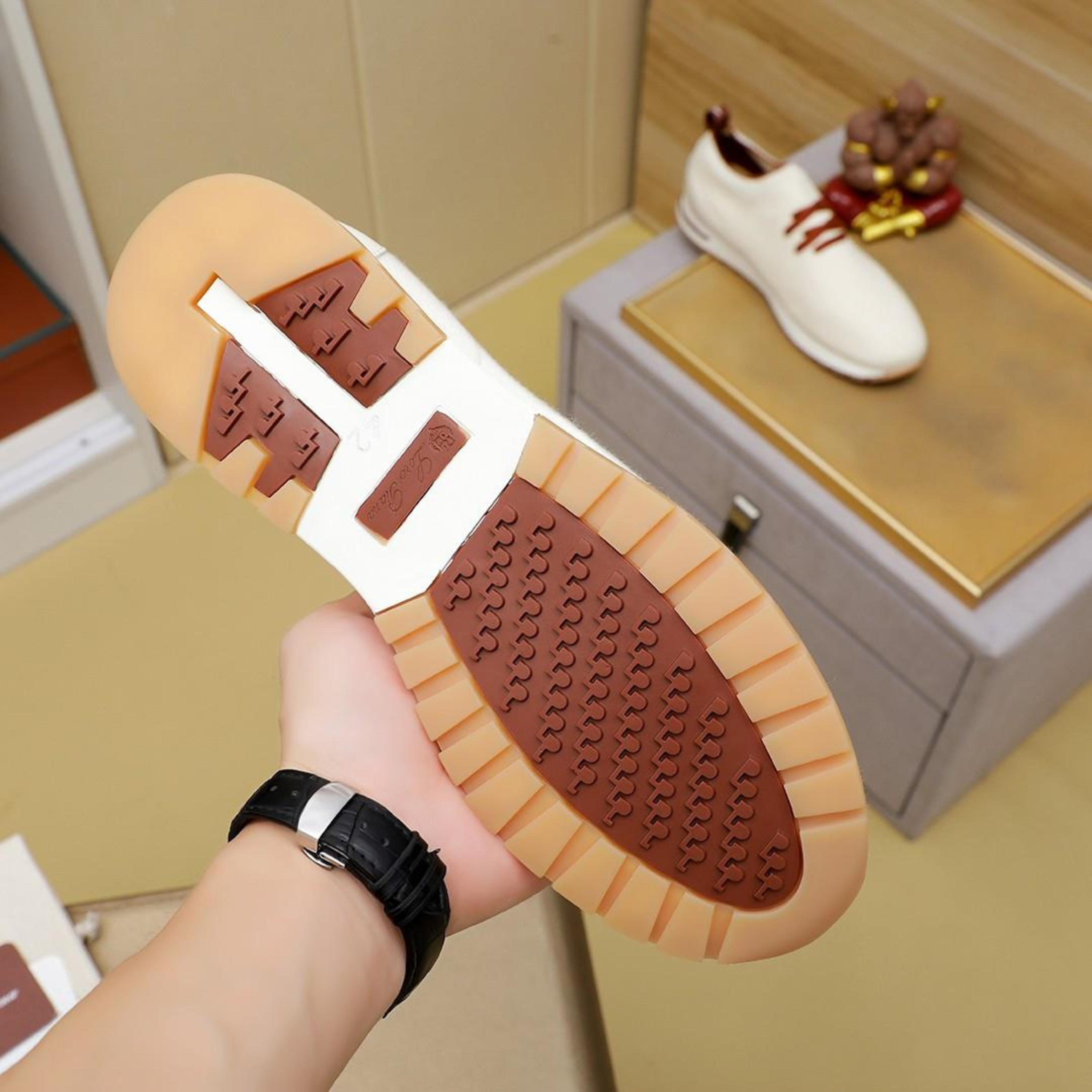 Loro Piana 360 LP Flexy Walk Wish® Wool Sneakers - White (1000)