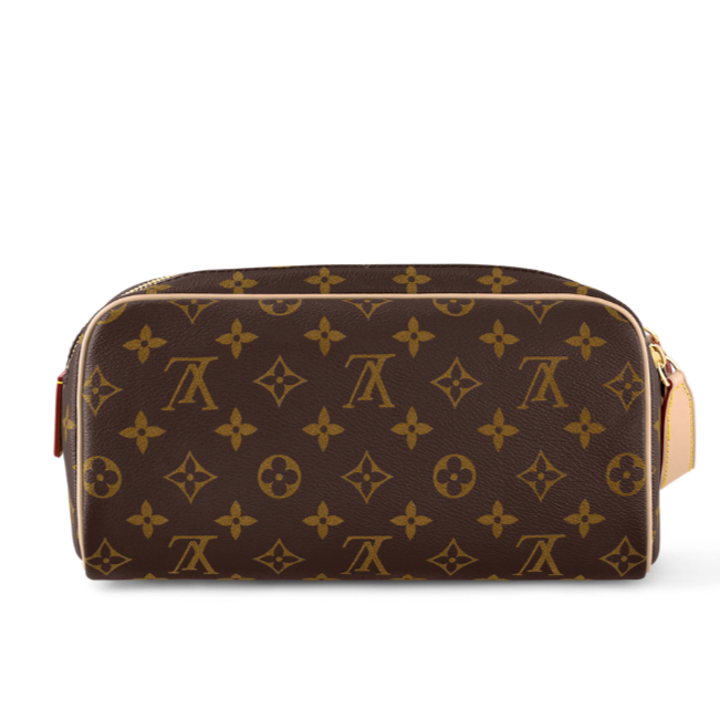 Louis Vuitton Toilet Dopp Kit Pouch - Brown