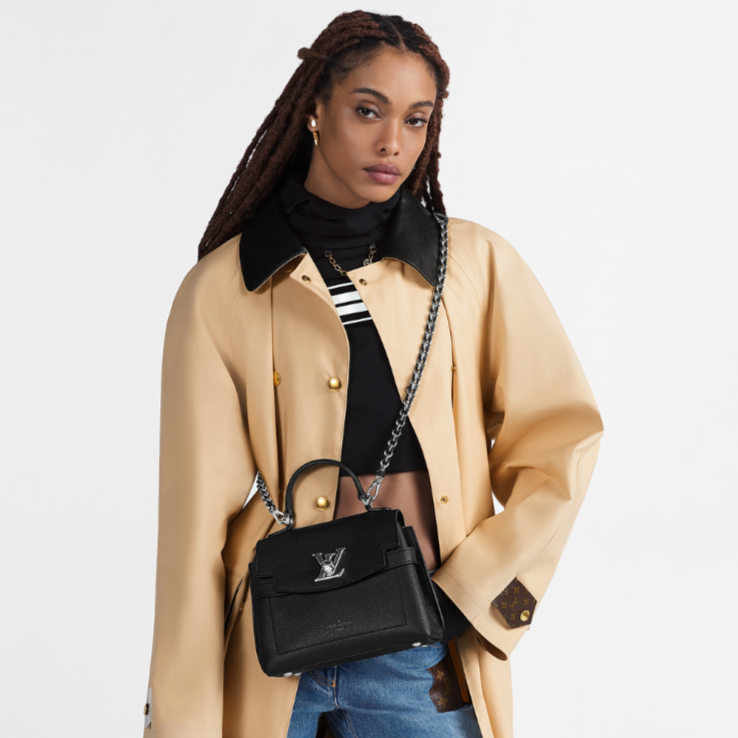 Louis Vuitton LockMe Ever Mini Handbag - Black