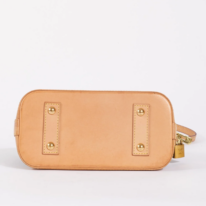 Louis Vuitton Alma BB Handbag - Chocolate Brown