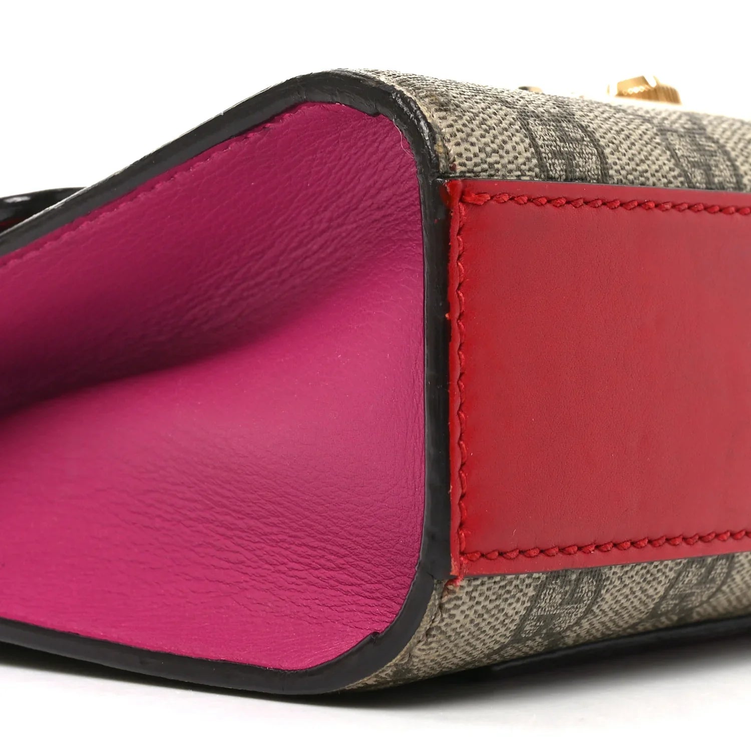 Gucci Padlock Small Shoulder Bag – Red