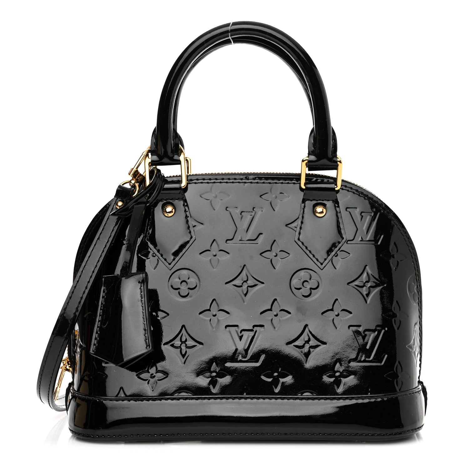Louis Vuitton Alma BB Magnetique Handbag - Black