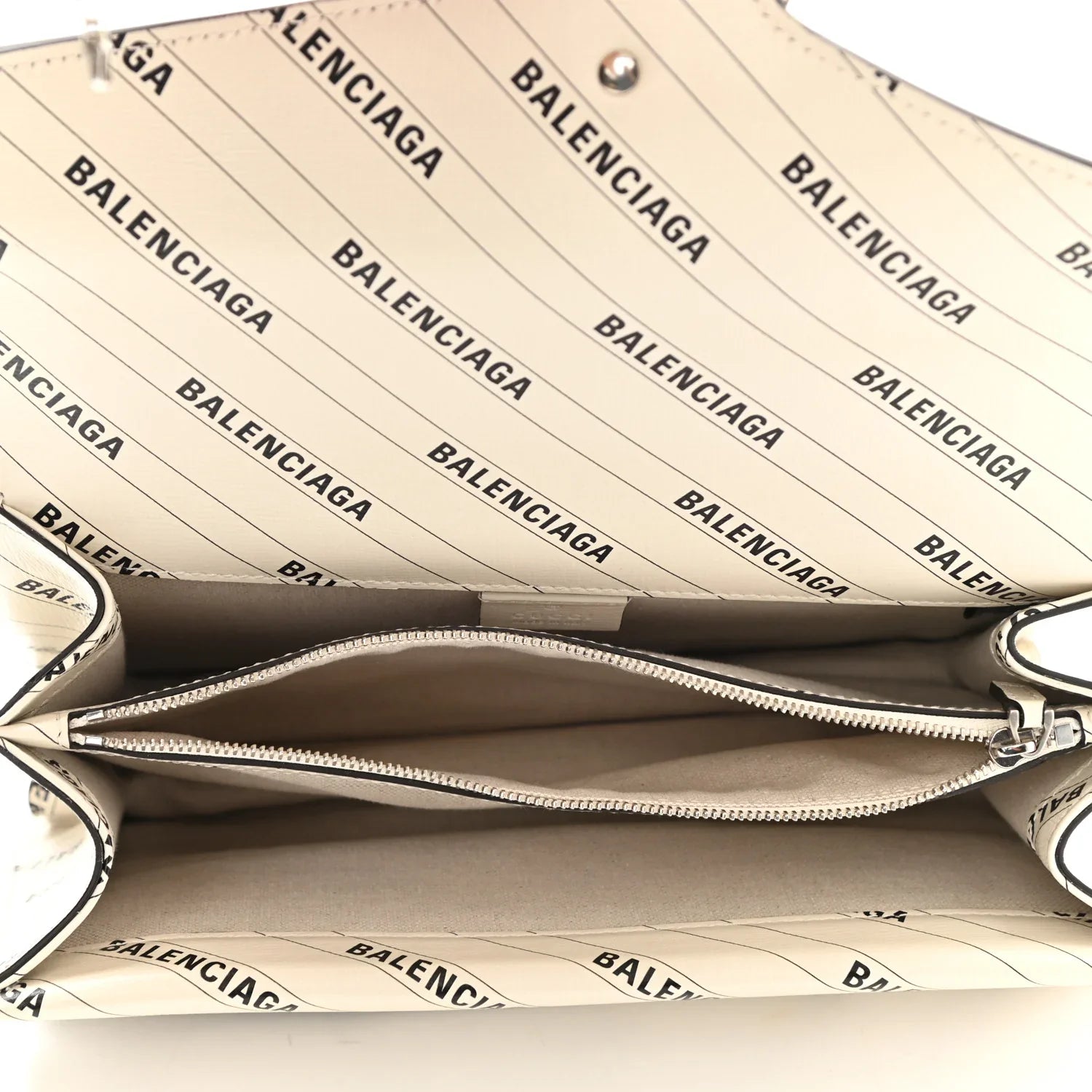 Gucci X Balenciaga Calfskin Dionysus Small Shoulder Bag – White