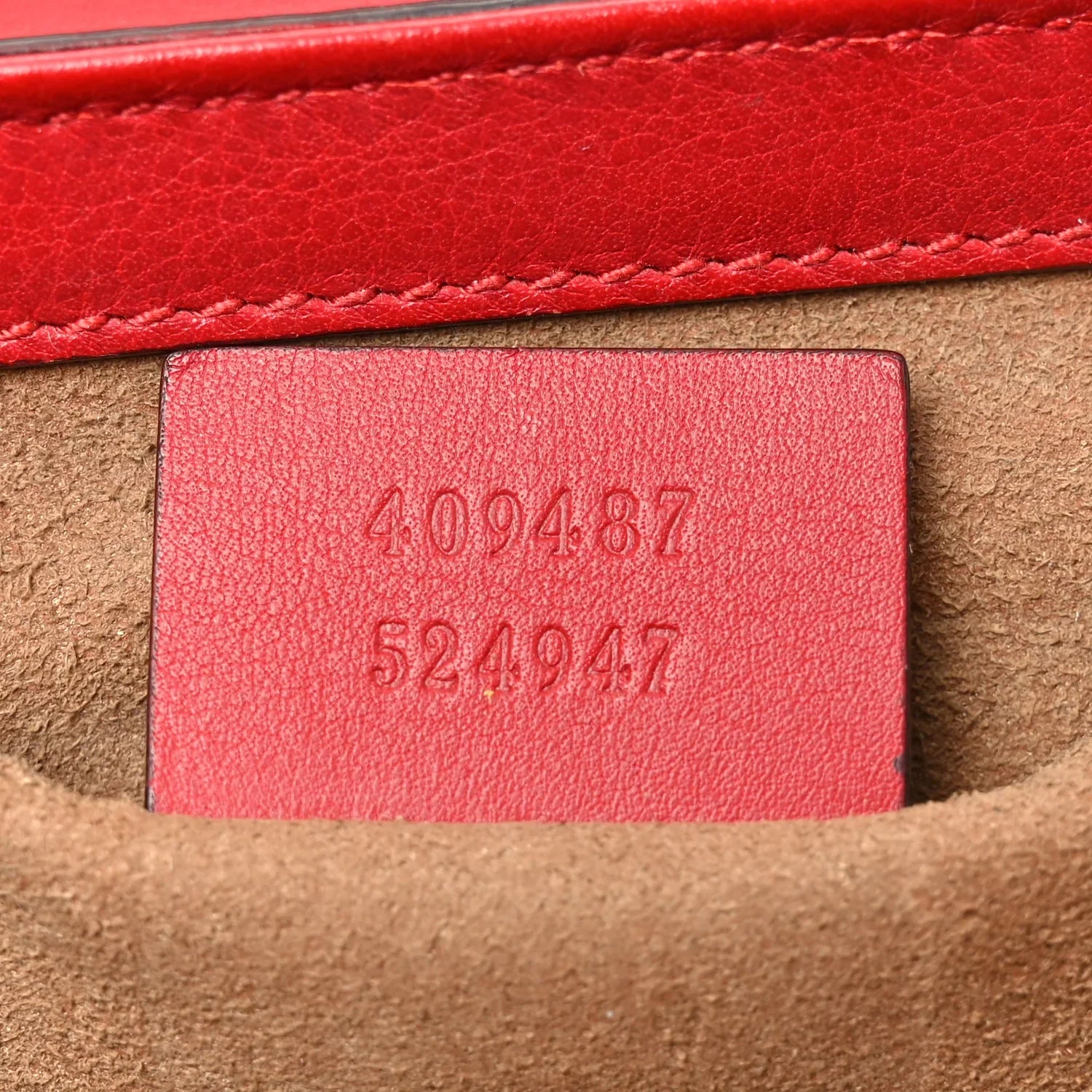 Gucci Padlock Small Shoulder Bag – Red