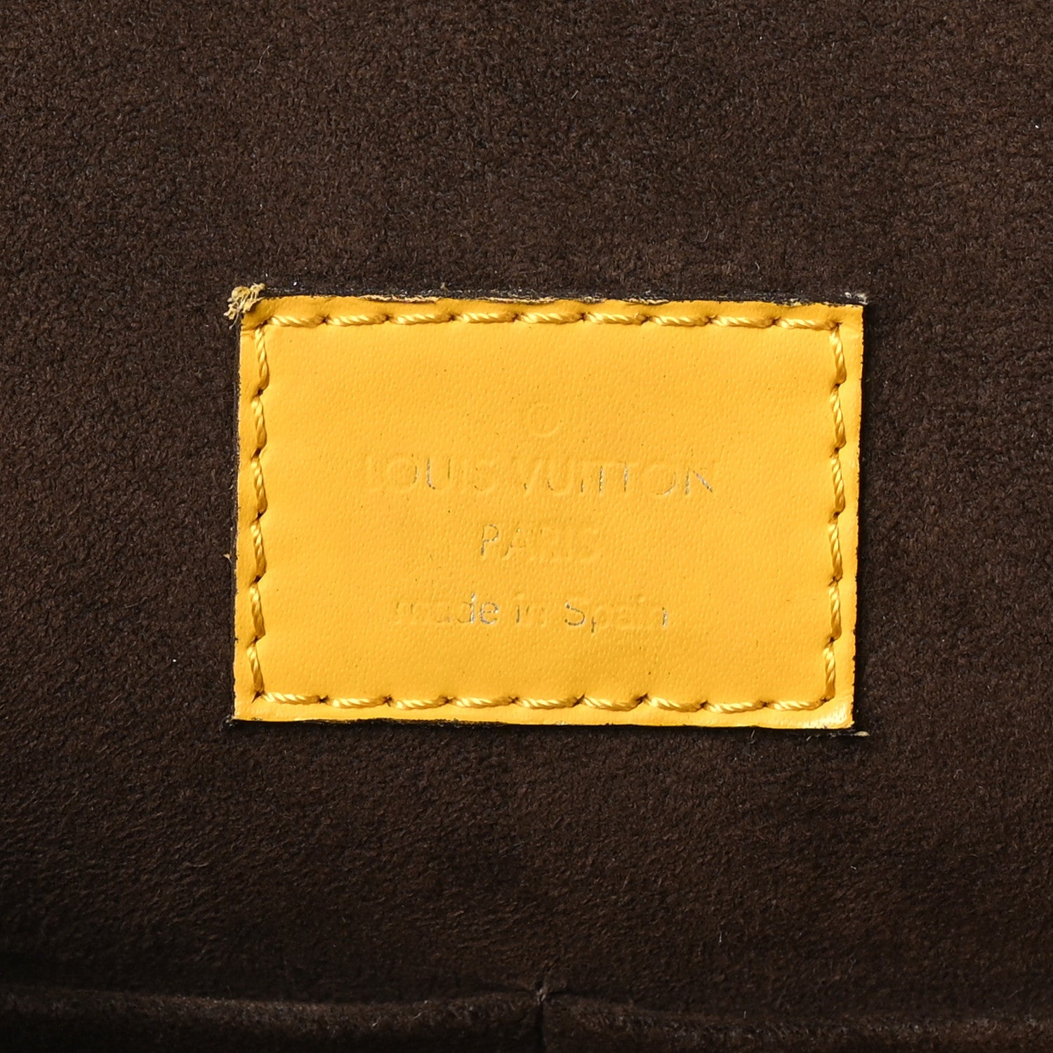 Louis Vuitton Cluny Mini Epi Handbag - Yellow