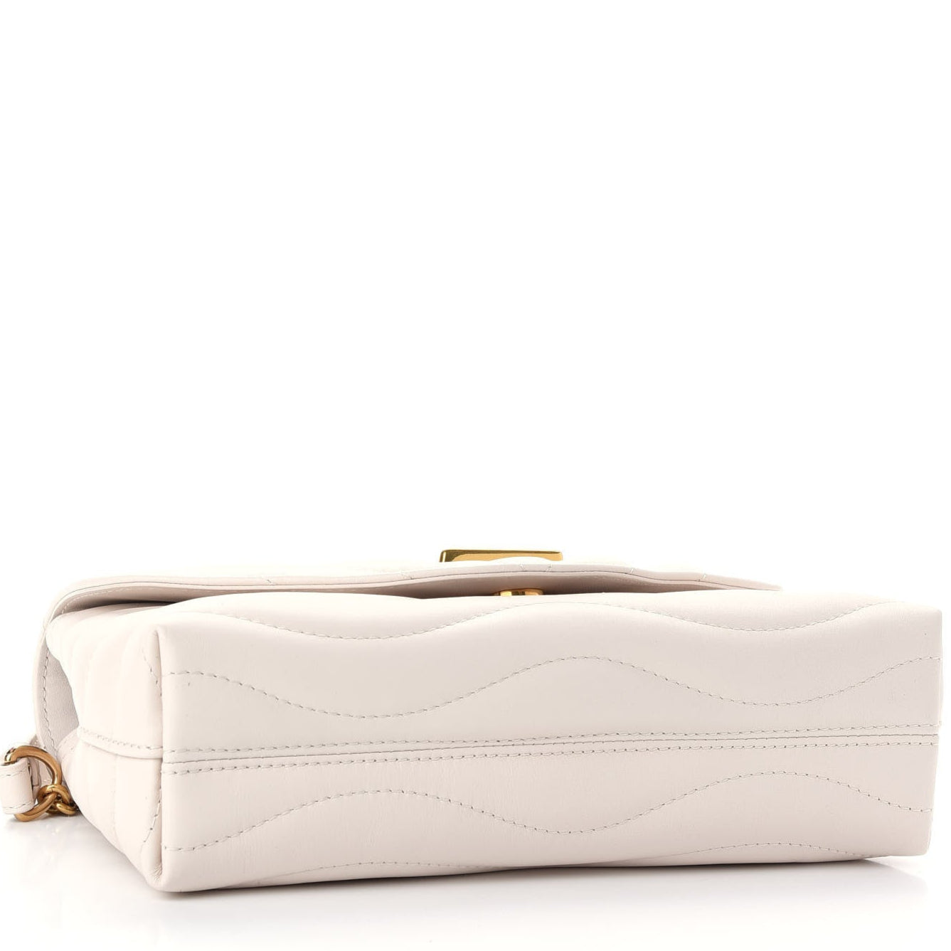 Louis Vuitton New Wave Chain Bag MM - Ivory White