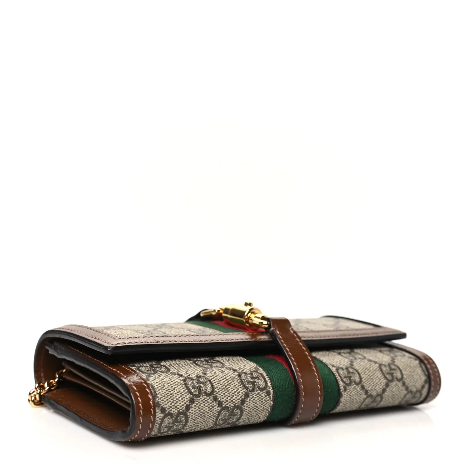Gucci Jackie 1961 Chain Wallet – Beige