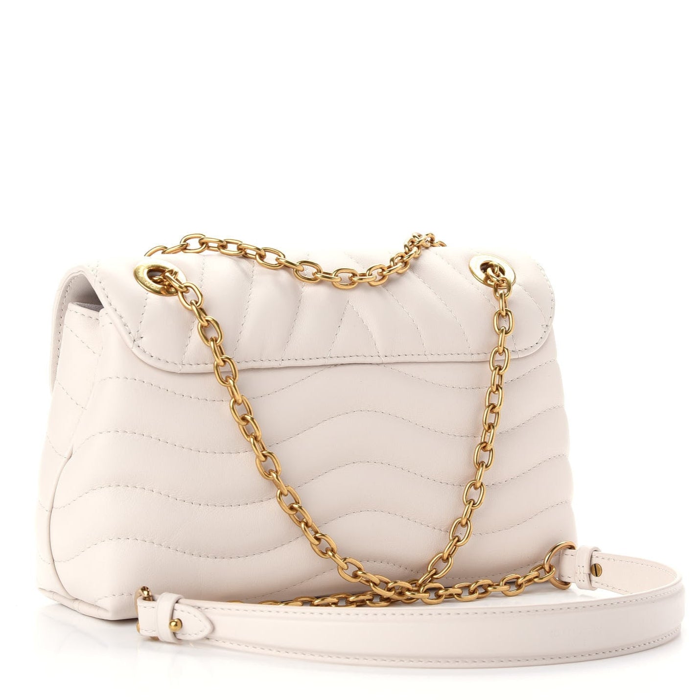 Louis Vuitton New Wave MM Chain Bag - Ivory