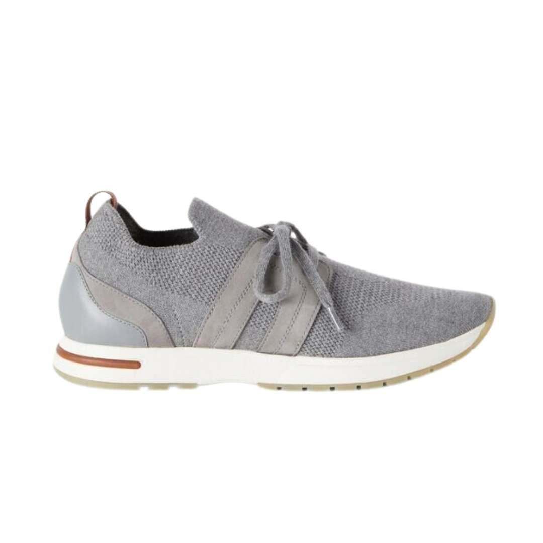 Loro Piana 360 LP Flexy Walk Wish® Virgin Wool Sneakers - Gray (002)