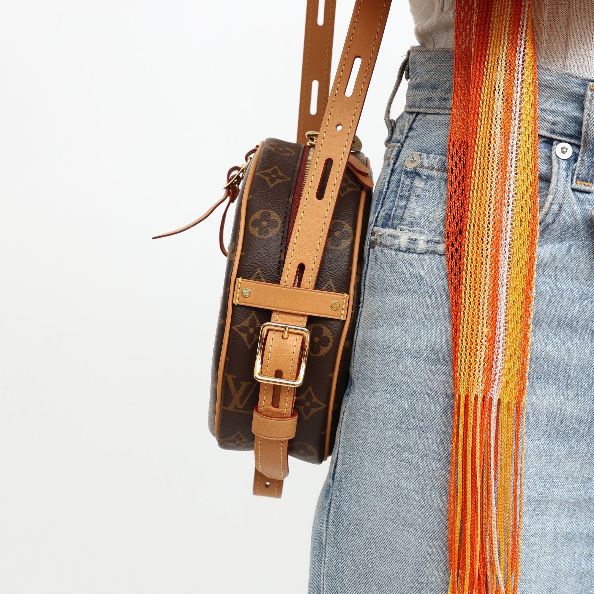 Louis Vuitton Boite Chapeau Souple MM Shoulder Bag - Brown