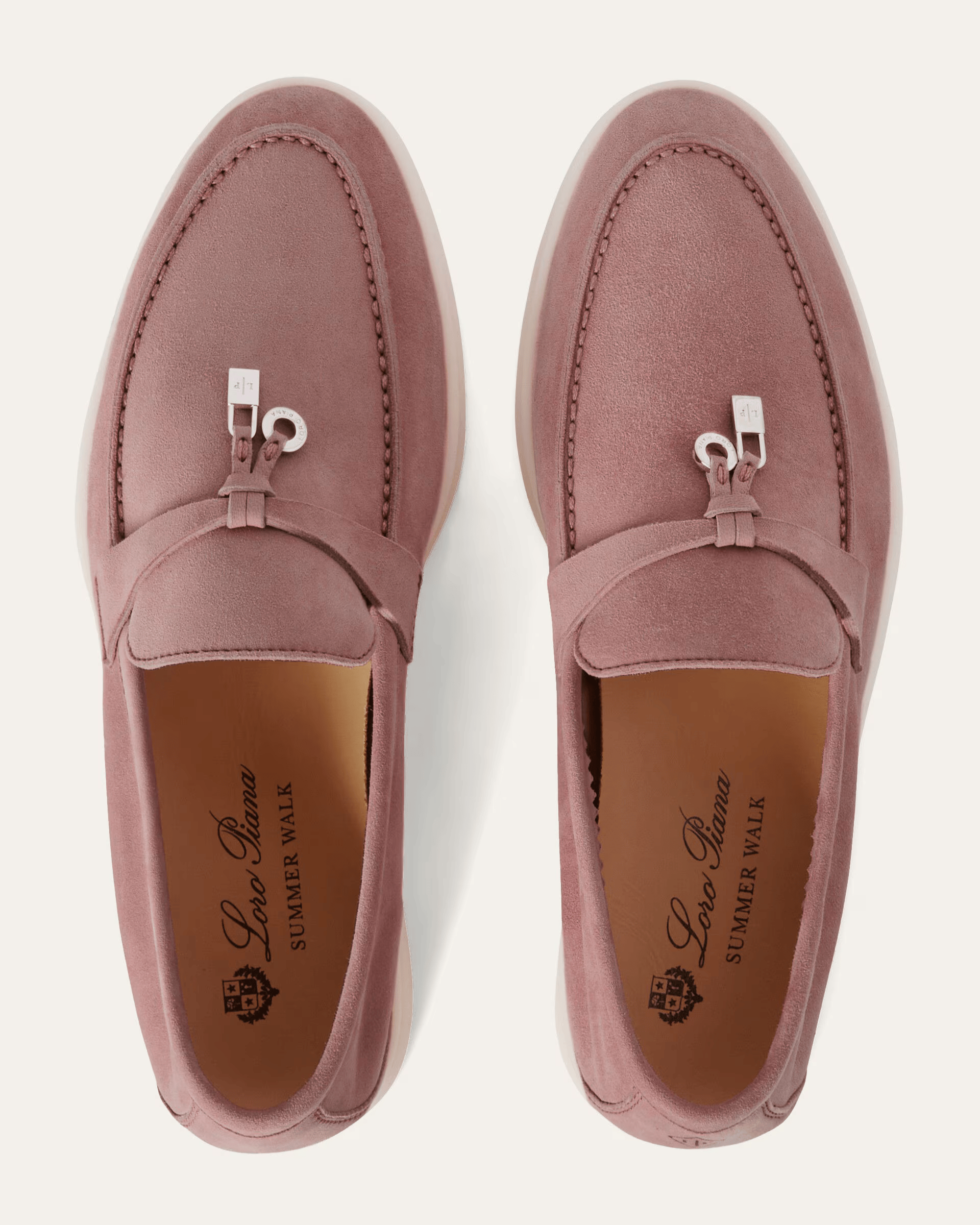 Loro Piana Summer Charms Walk Loafers – Flowering Cherry (110)