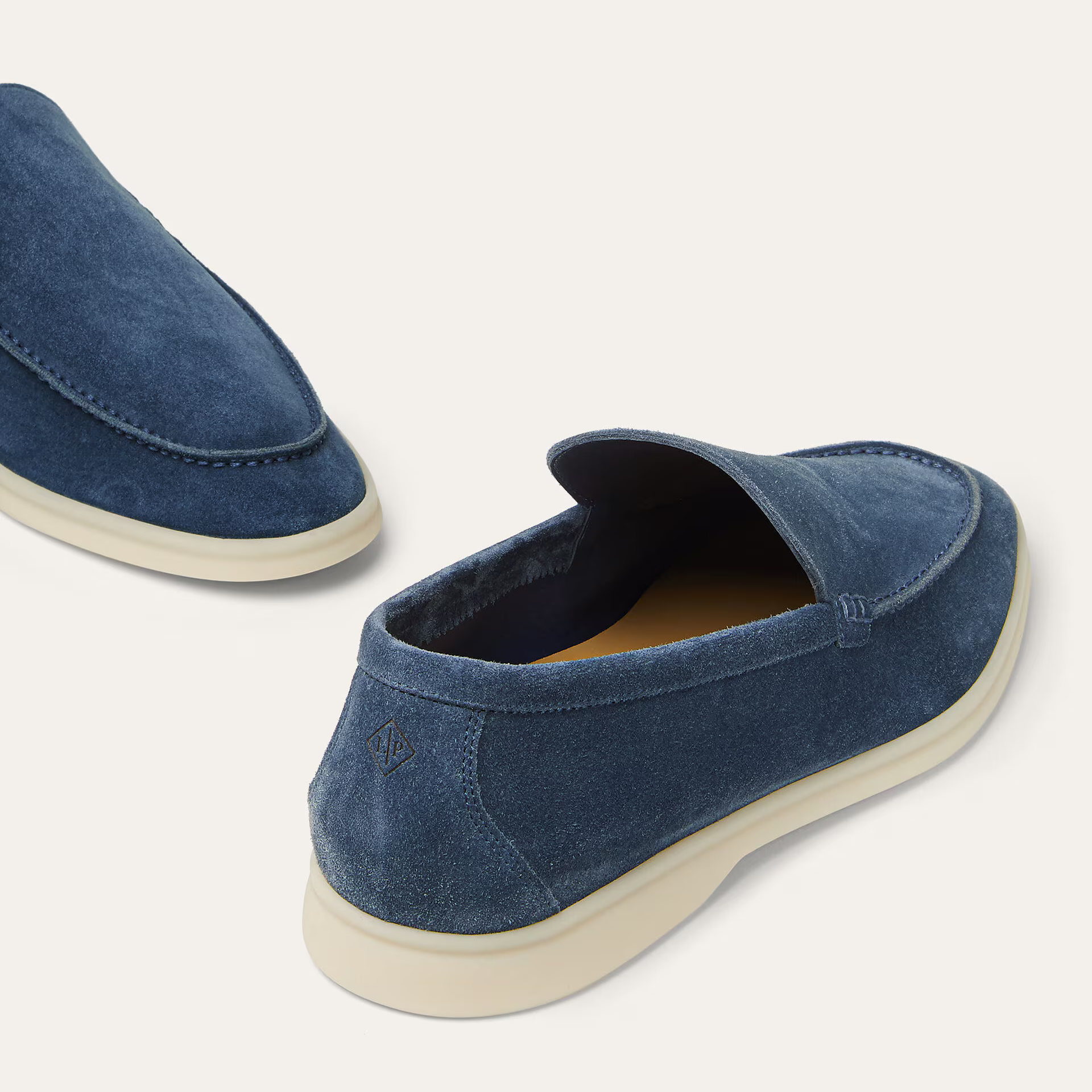 Loro Piana Summer Walk Suede Loafers - Black Figs (W1CQ)