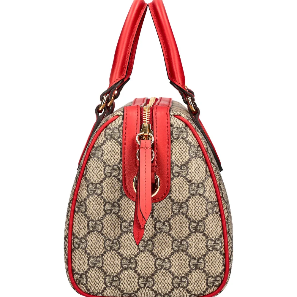 Gucci GG Kingsnake Boston Bag – Red