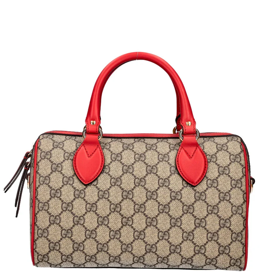 Gucci GG Kingsnake Boston Bag – Red