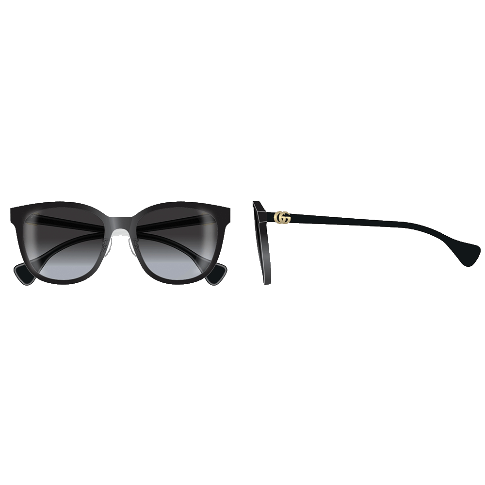 Gucci GG1180SK Cateye Black Sunglasses