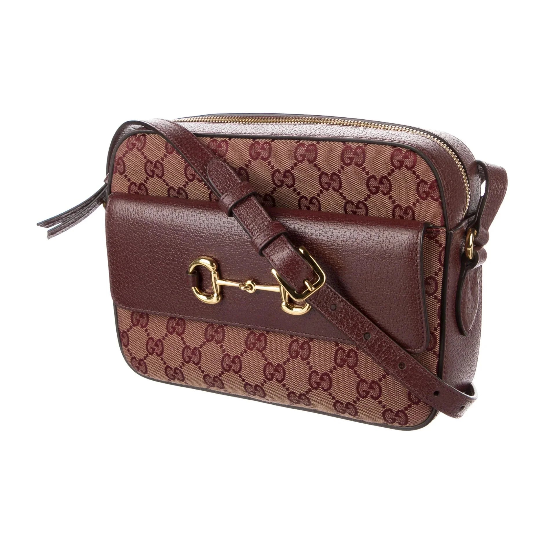Gucci Horsebit 1955 Shoulder Bag – Burgundy
