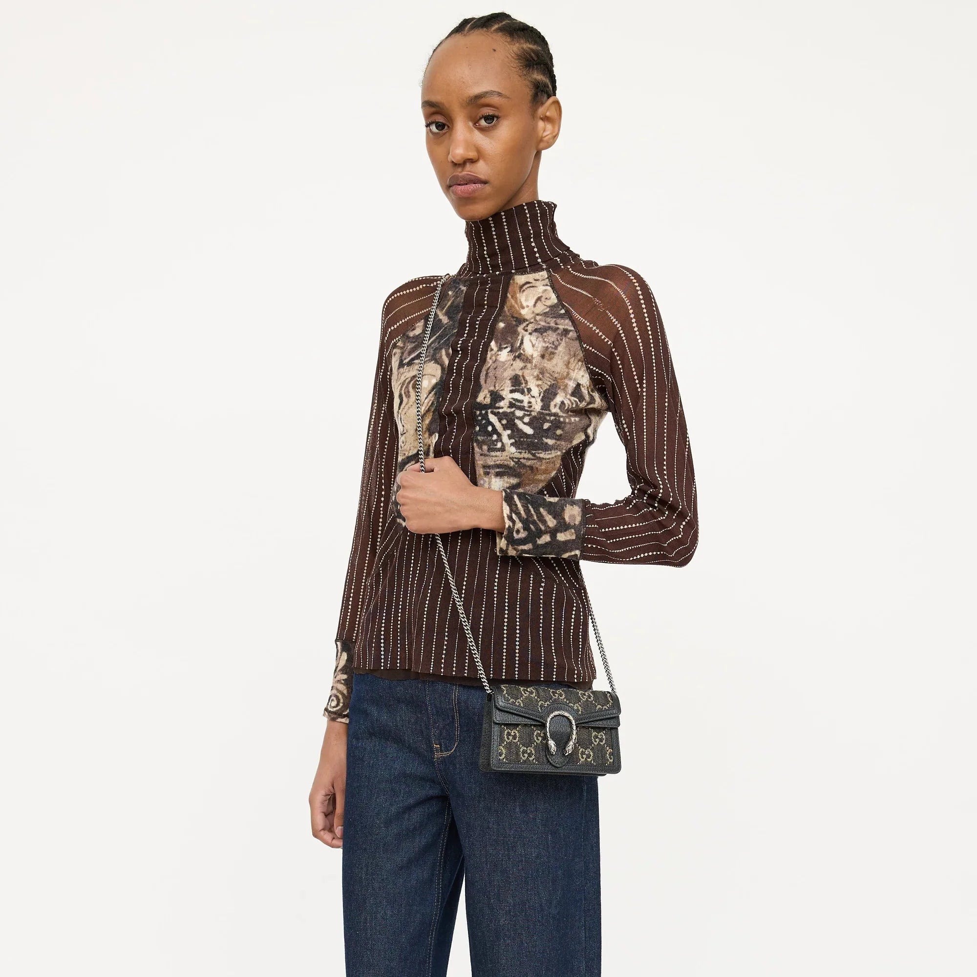 Gucci Dionysus Super Mini Crossbody Bag – Black