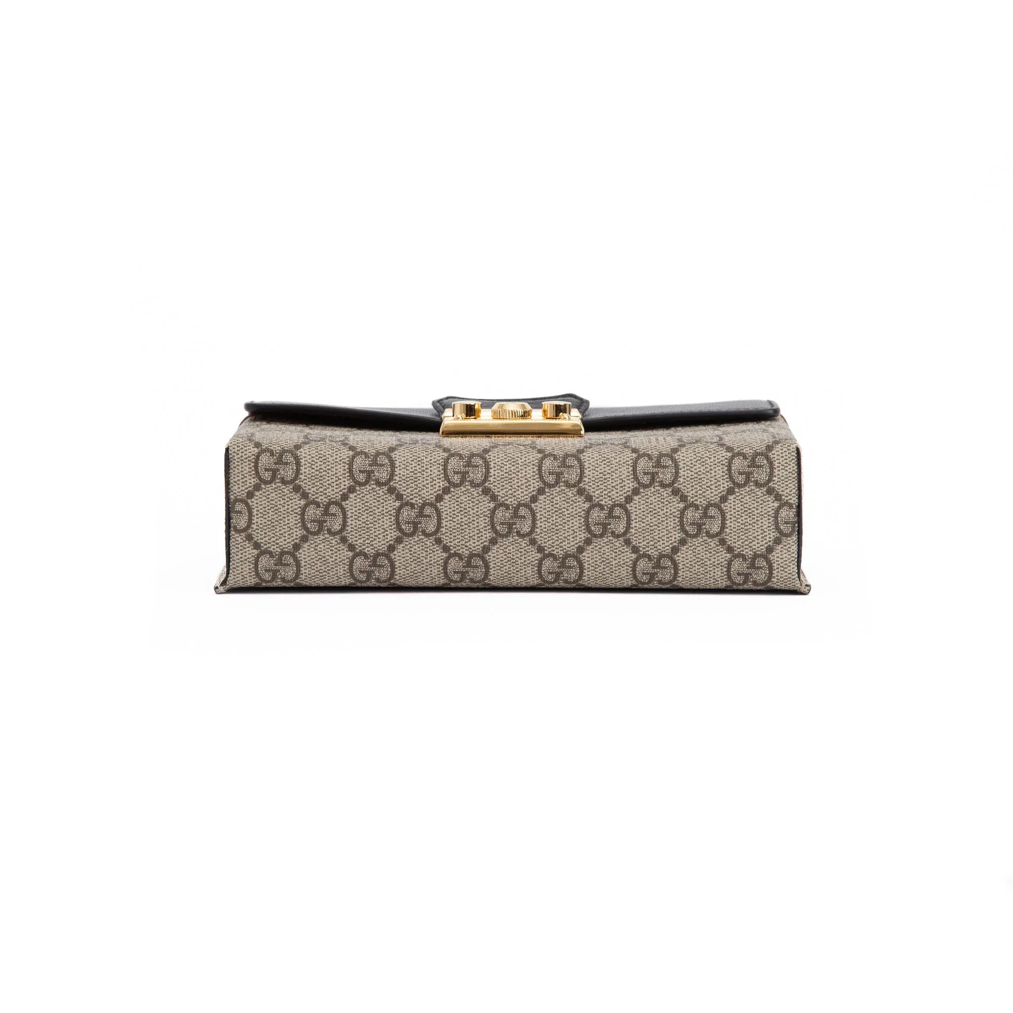 Gucci GG Supreme Padlock Bag – Beige