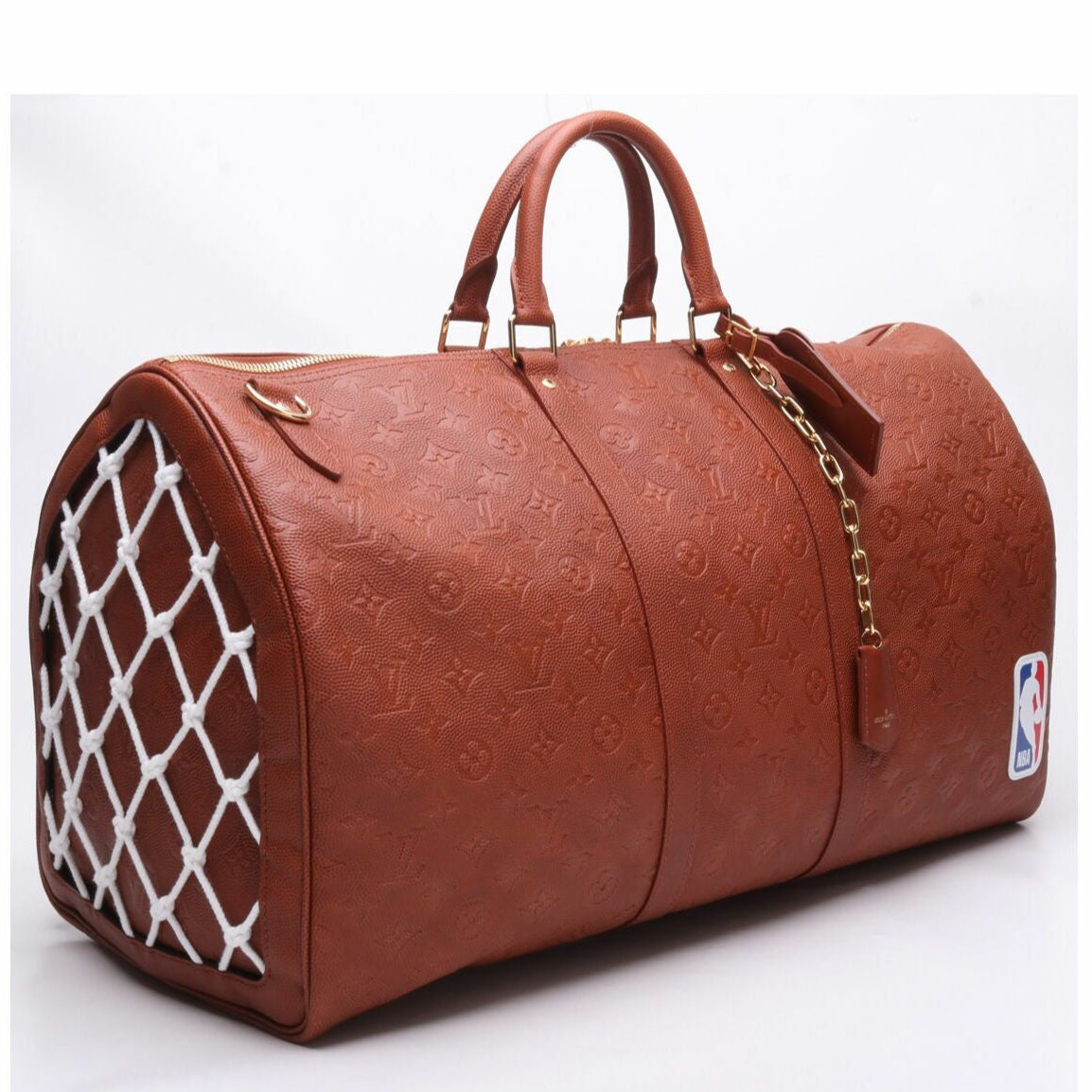 Louis Vuitton Keepall Bandoulière 55 Duffle Bag - Brown