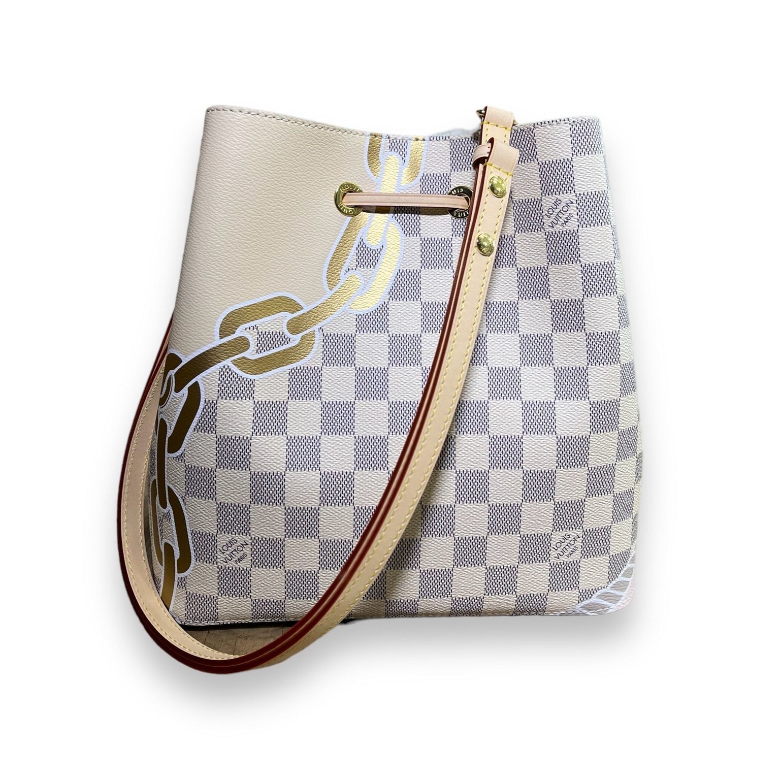 Louis Vuitton NéoNoé MM Bucket Bag - Damier Azur