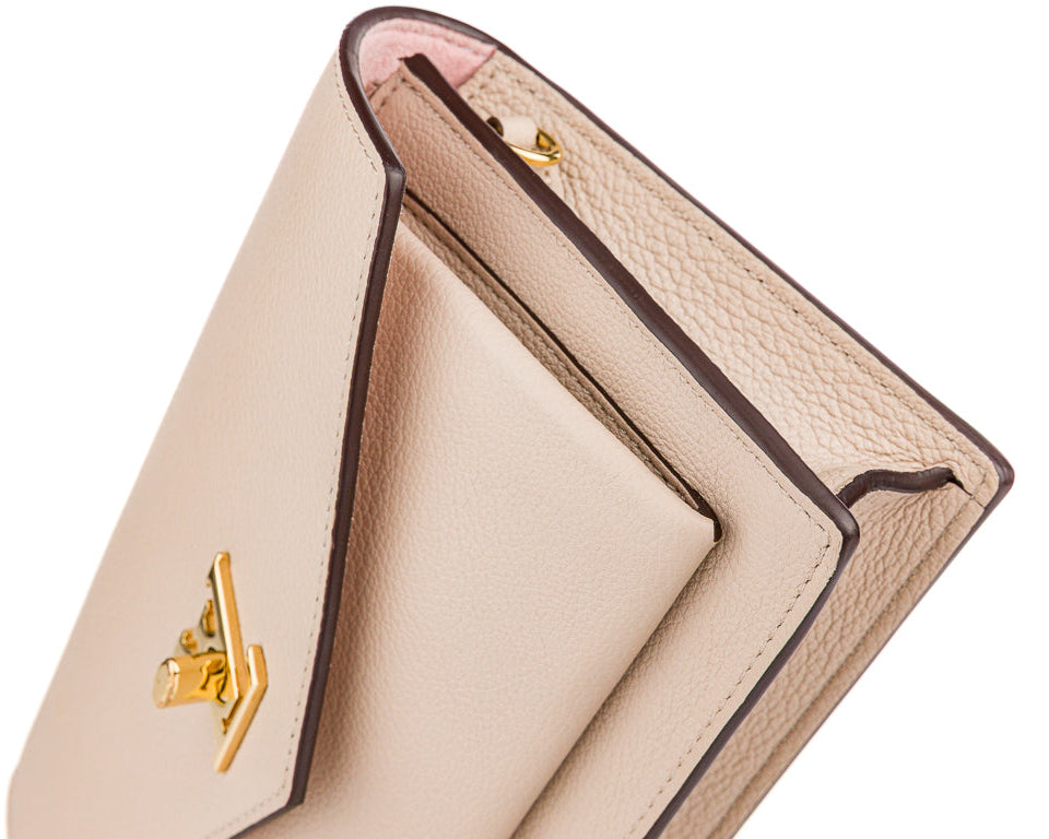 Louis Vuitton Mylockme BB Chain Pochette Bag - Beige