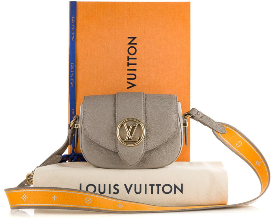 Louis Vuitton LV Pont 9 Soft PM Shoulder Bag - Grey